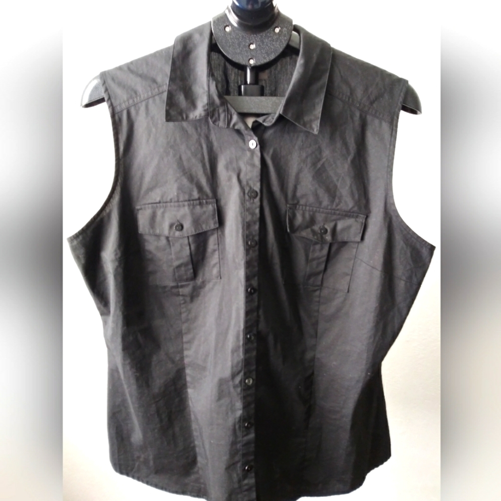 Worthington Stretch Sleeveless Shirt